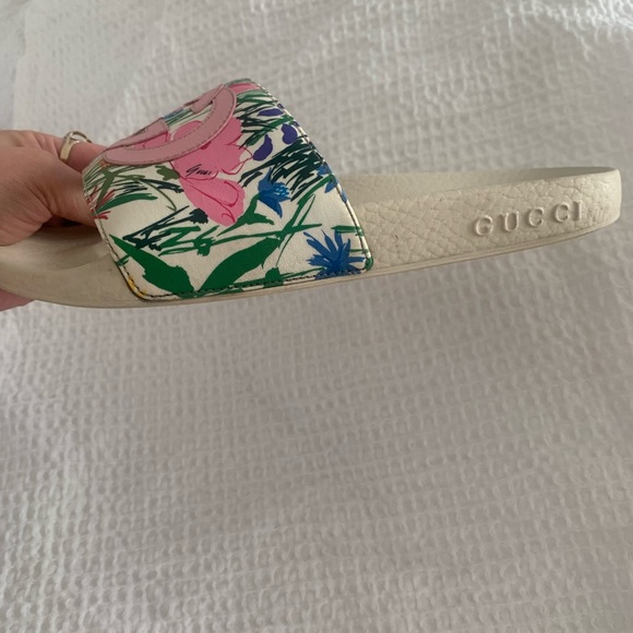Authentic limited edition Gucci x Ken Scott women’s slides - Picture 6 of 11